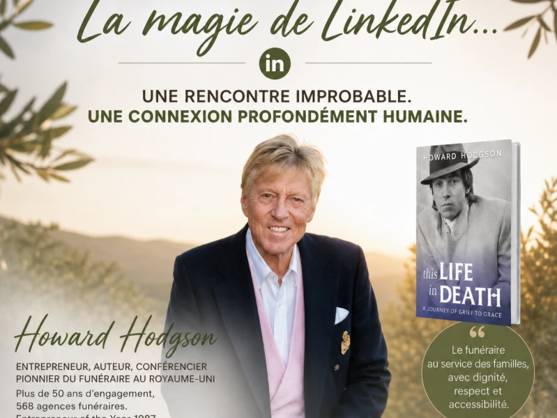 Interview de Howard Hodgson : derrière une vie consacrée au funéraire, un homme profondément marqué par la vie